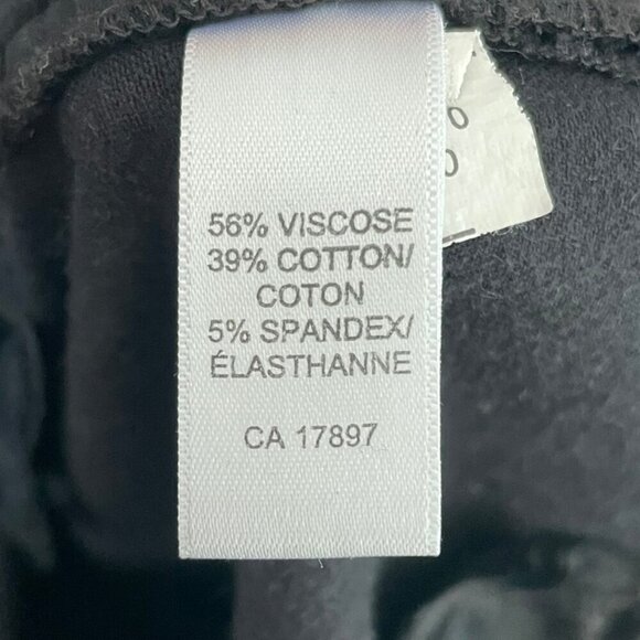 Banana Republic Stretch Black Legging Jegging Mid-Rise Skinny Size 4 - Picture 7 of 16